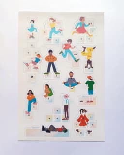 Franelita Teclas + Stickers