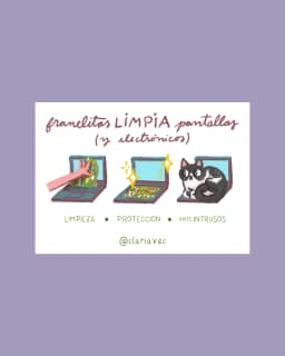 Franelita Limpia pantallas y electrónicos — foto 2
