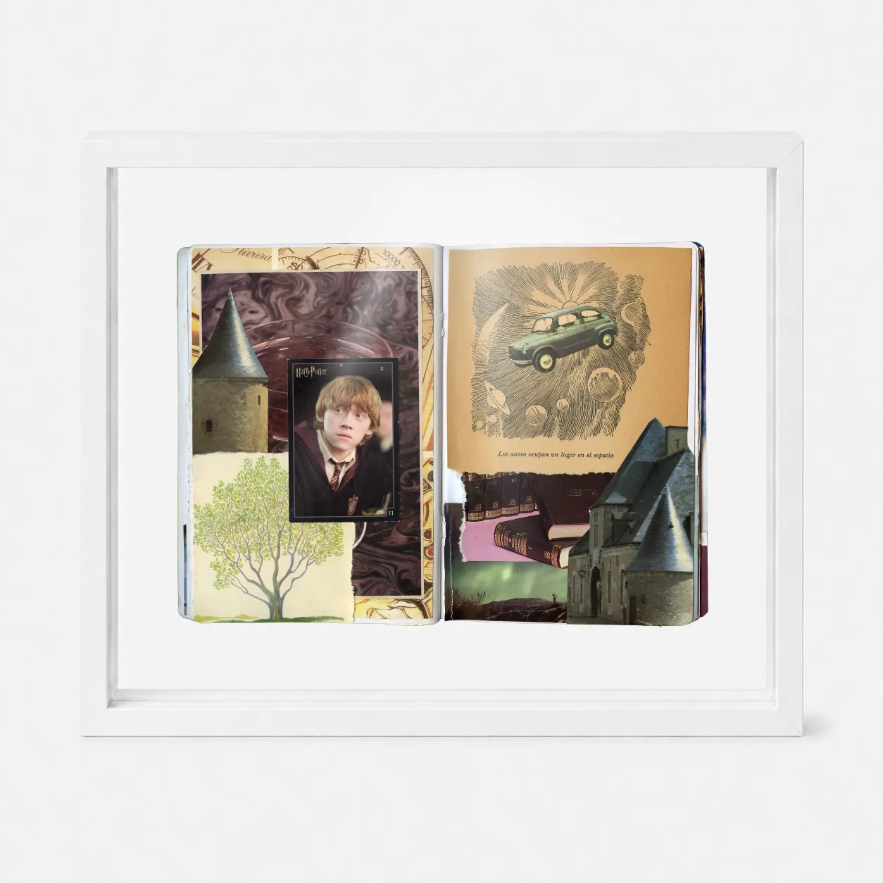 Print collage Ron Weasley