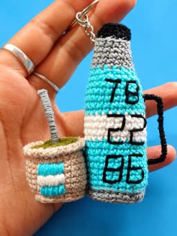 Llavero Mate y Termo