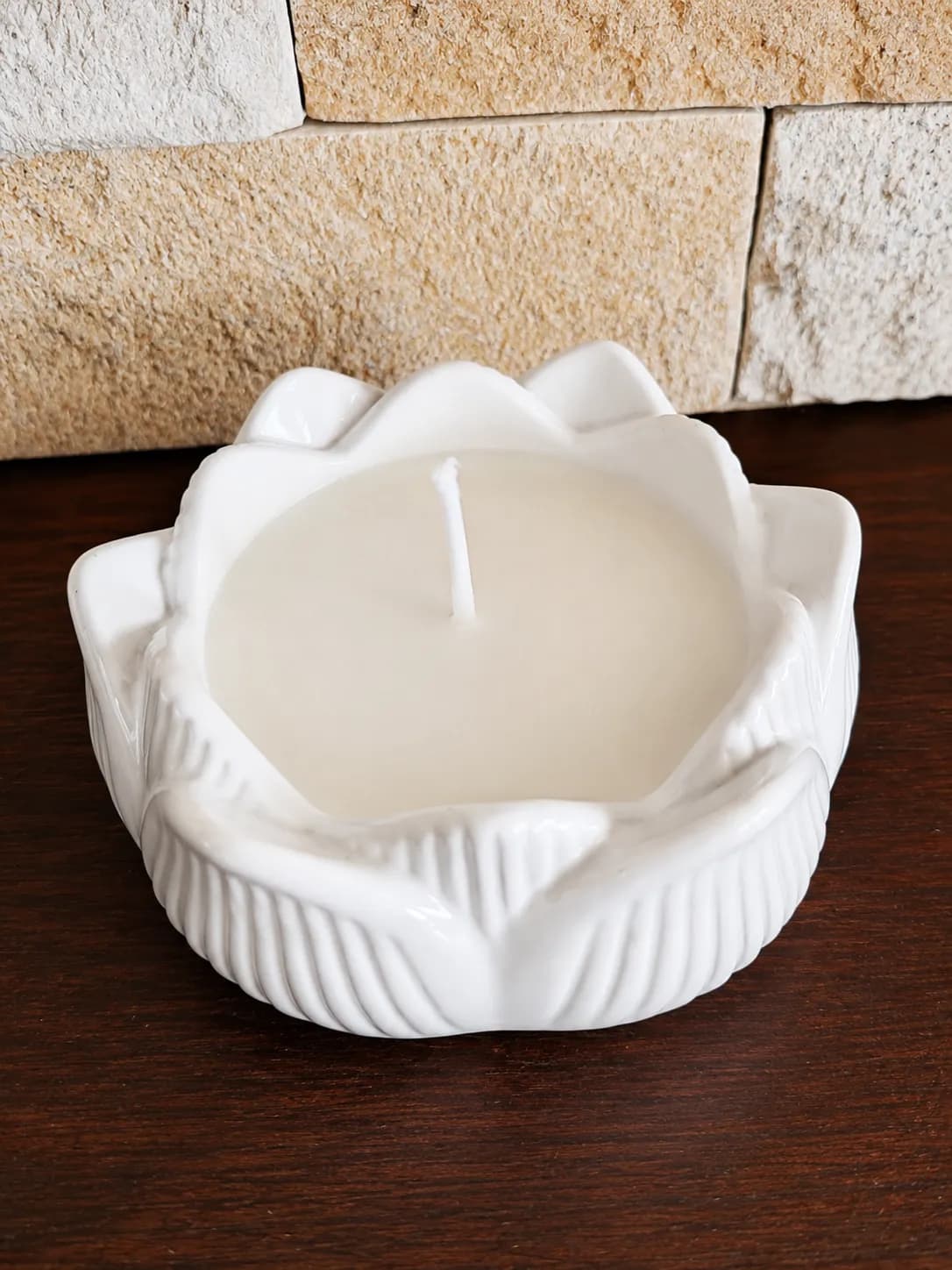 Vela Aromática y Decorativa Flor de Loto — foto 2