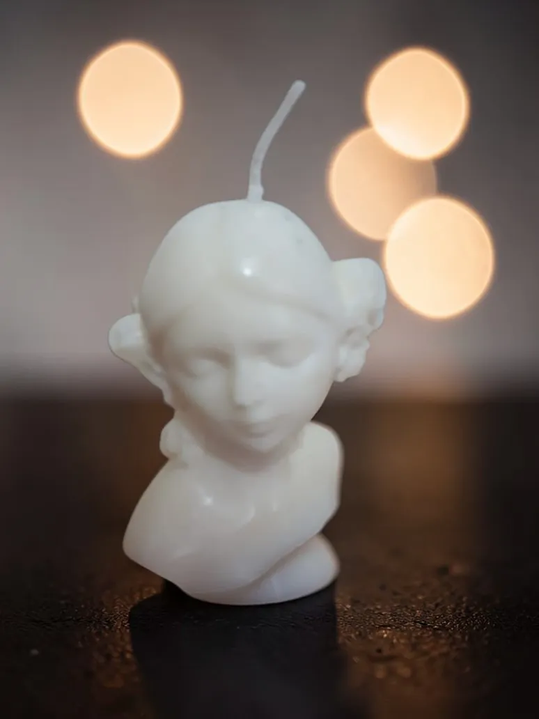 Vela Decorativa con Cera de Soja Mujer